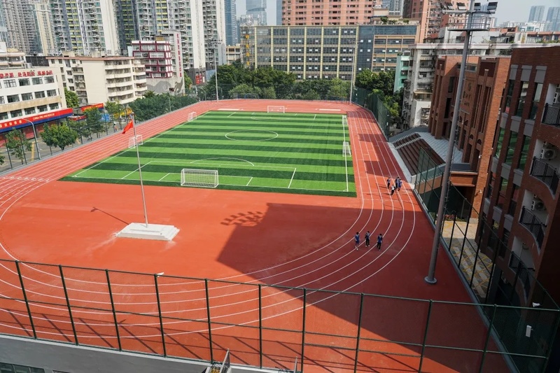 深圳中学初中部校园墙,深圳中学初中部新校园正式启用