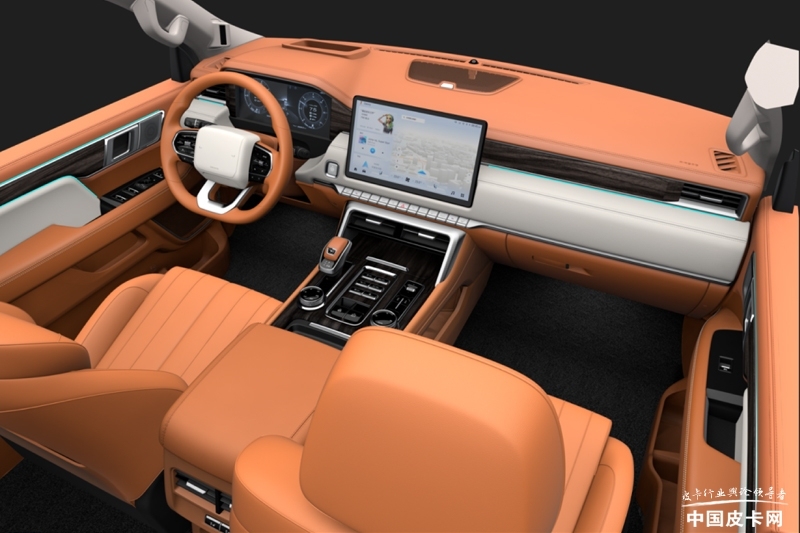 福田全新大皮卡尺寸,福田皮卡新款大全