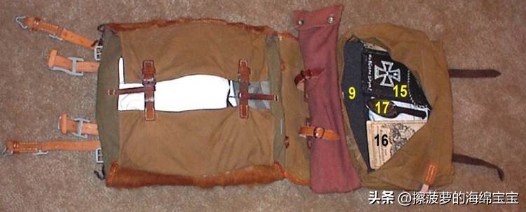 一战后期德国步兵武器装备,德国二战行军包