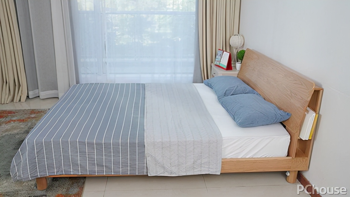 源氏木语夜读实木床测评,源氏木语橡木实木床评测