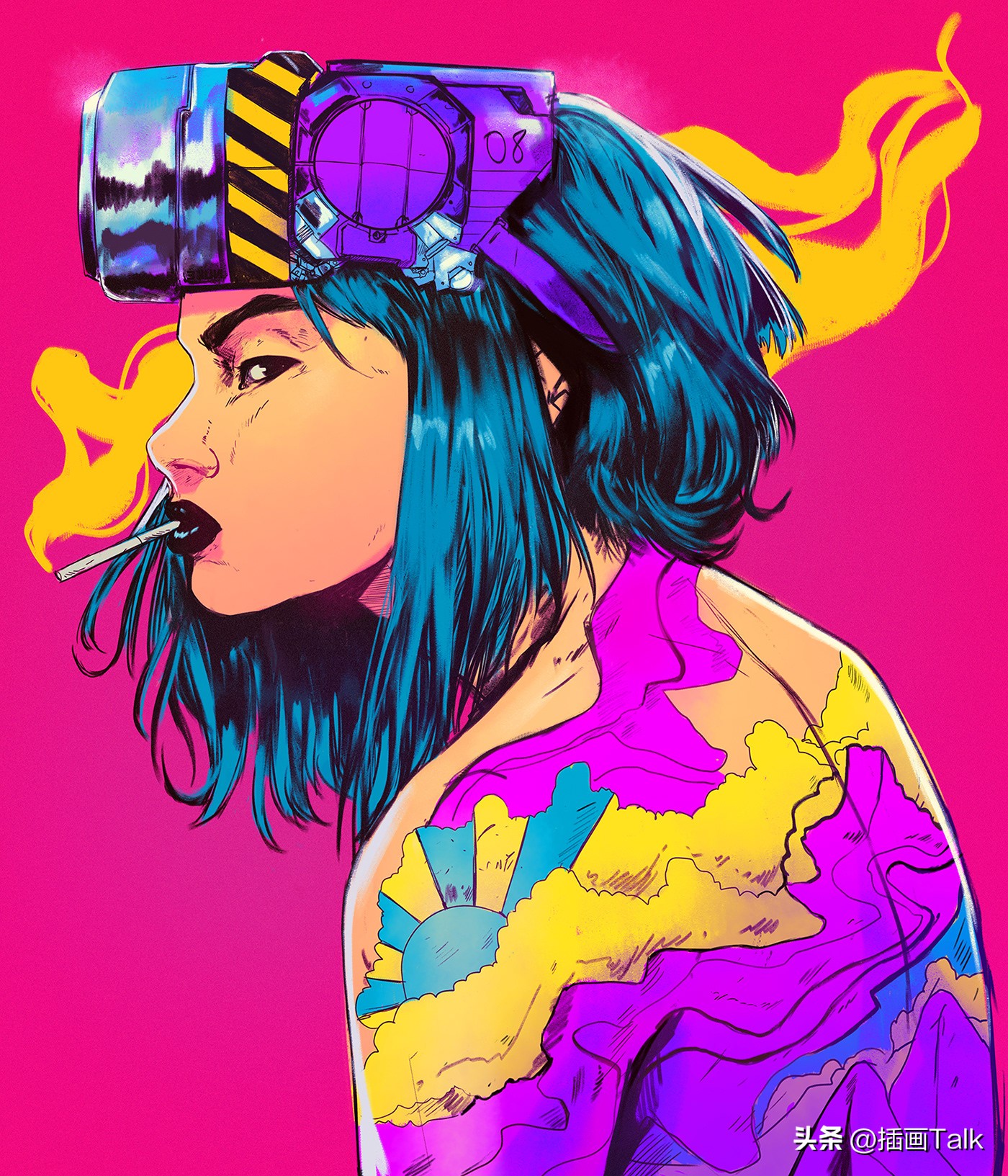 巴西插画师作品,巴西插画大师作品