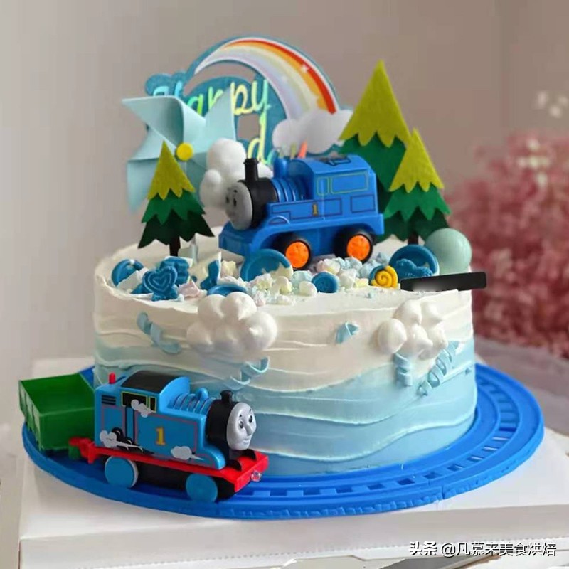 六一儿童节透明蛋糕盒子,六一儿童节蛋糕礼物