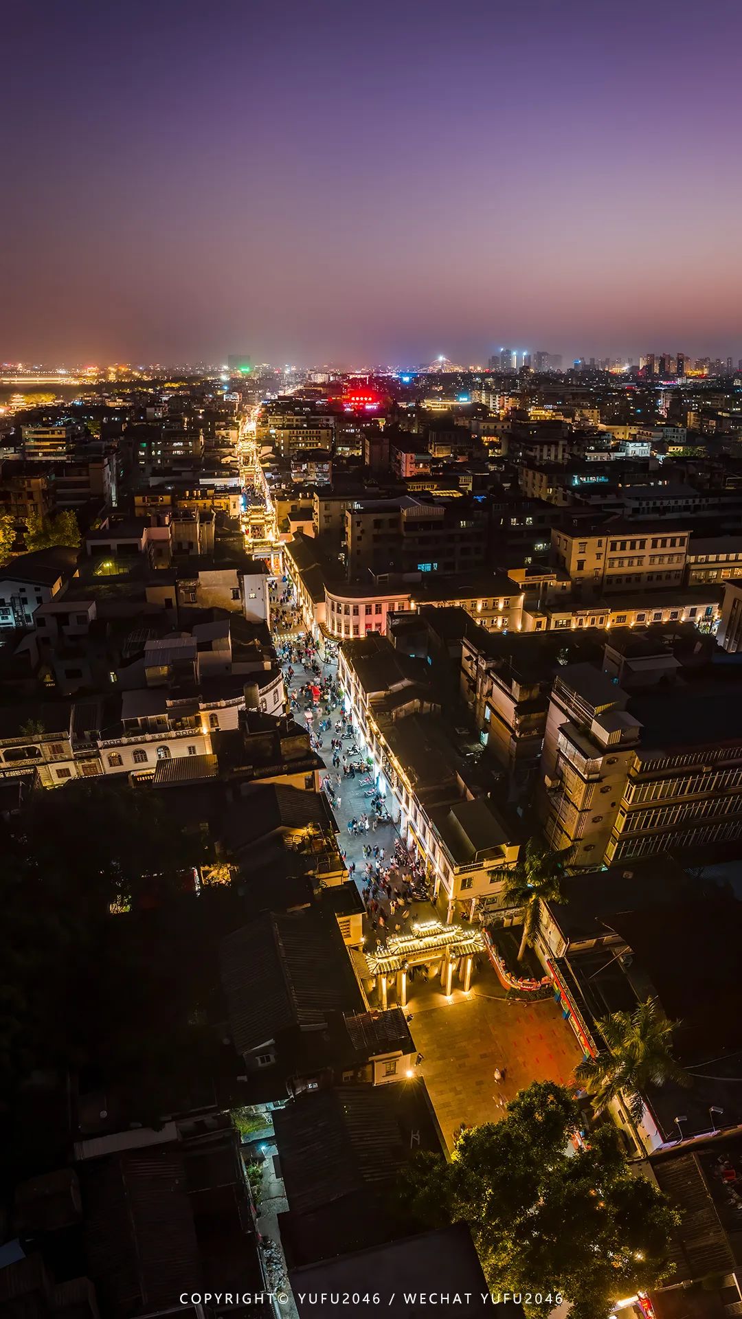 潮州古城别样的风景,瞰见潮州