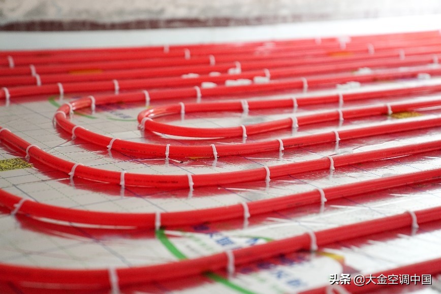 地暖铁网安装流程,地暖安装流程现场展示图