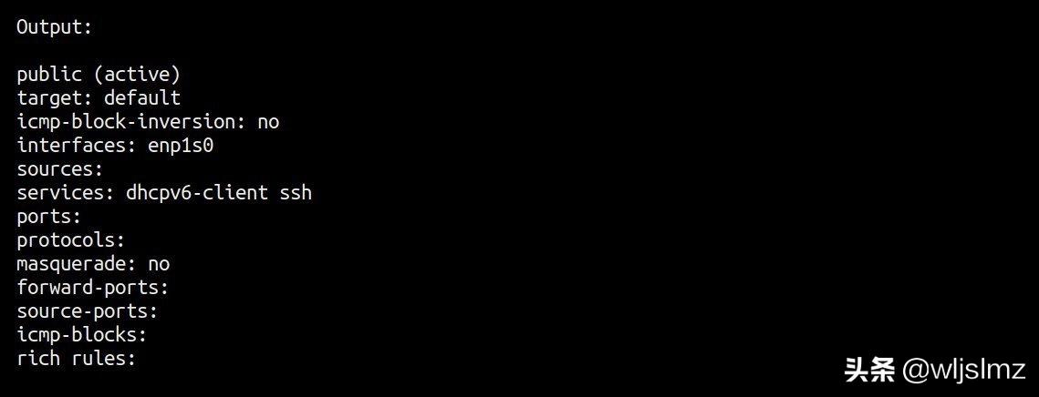 linux使用firewalld,linux100个常用命令大全