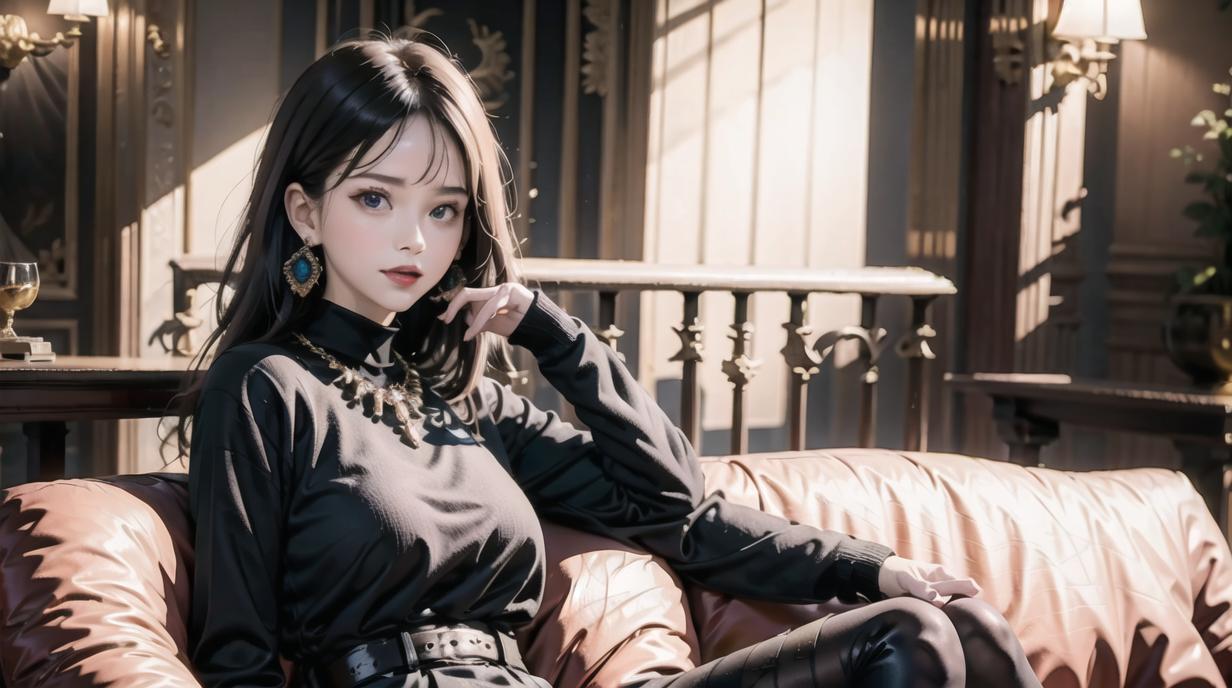 ai二次元少女美图,高颜值ai二次元美女图片