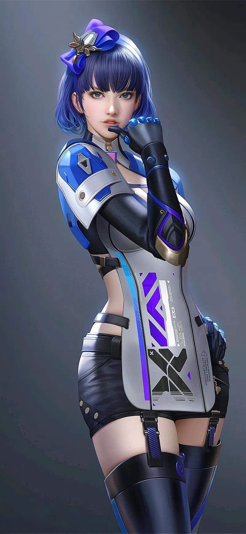 穿越火线女性角色超清壁纸,穿越火线美女孙尚香的图片