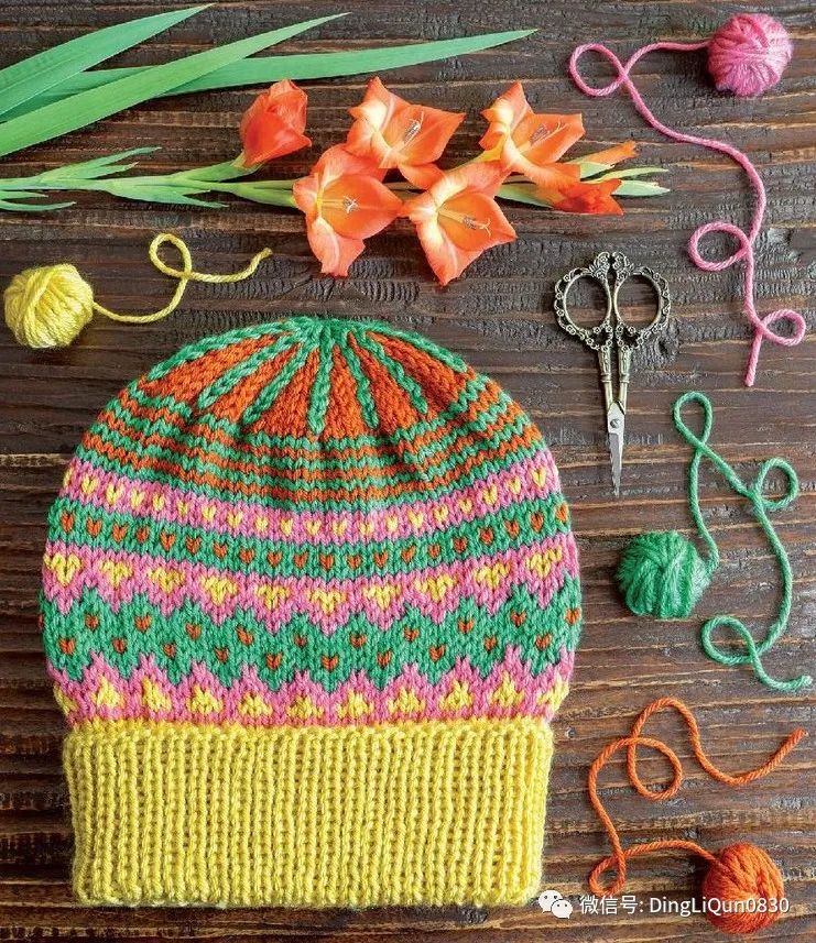 针织帽子设计手稿,针织帽款式设计图