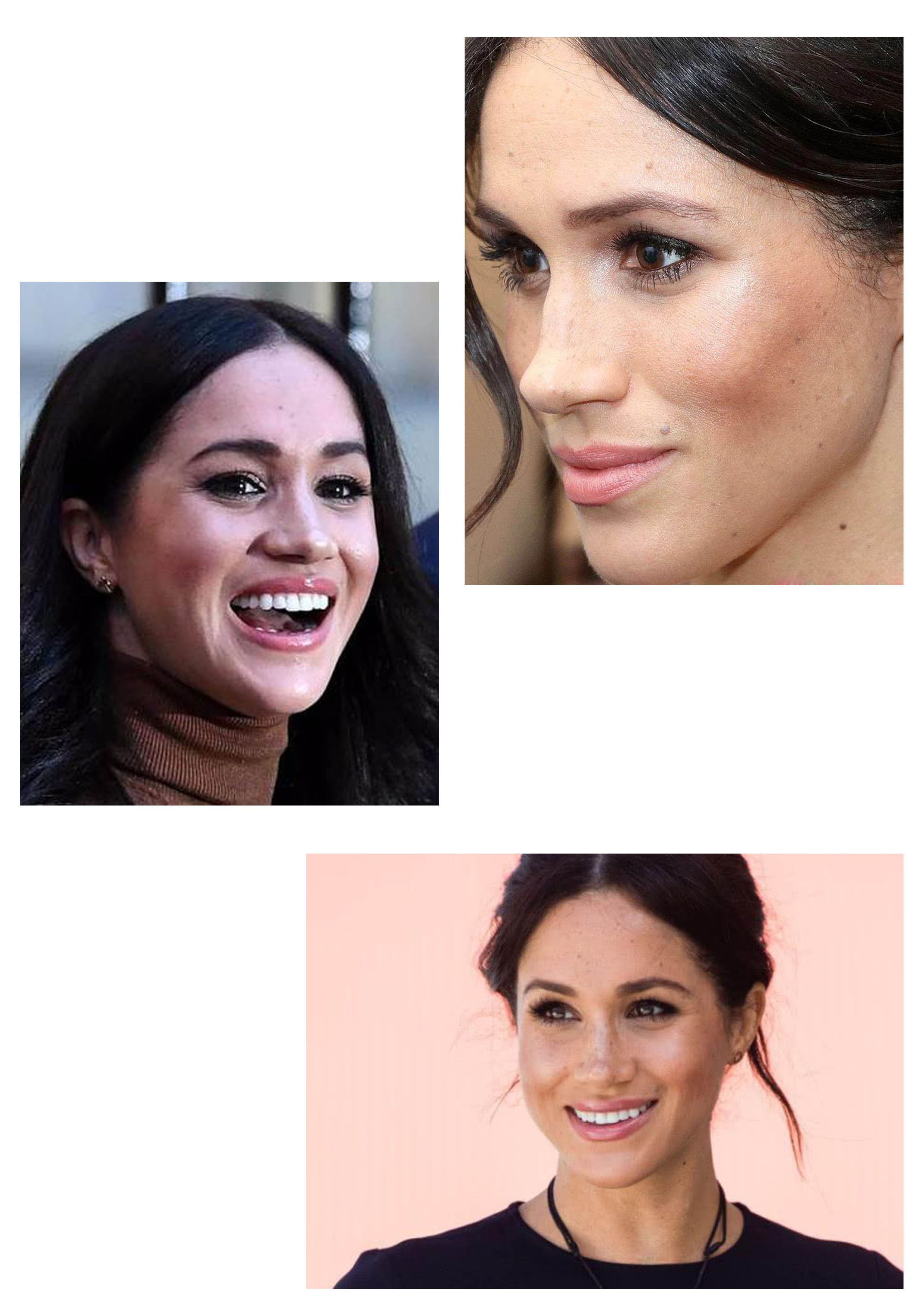 梅根深棕色连衣裙图片,梅根近期穿搭图片图文