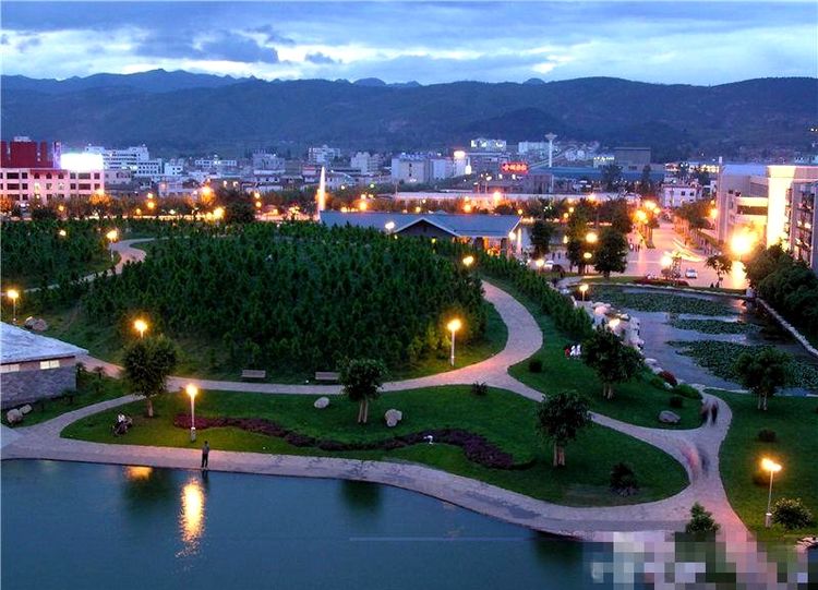 一座半城温泉新兴的福地——美丽的弥勒市作者：姚述清