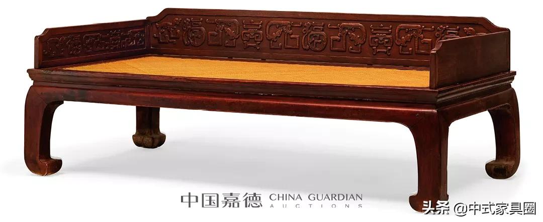 2021嘉德秋拍｜古典家具专场——床榻和柜架类