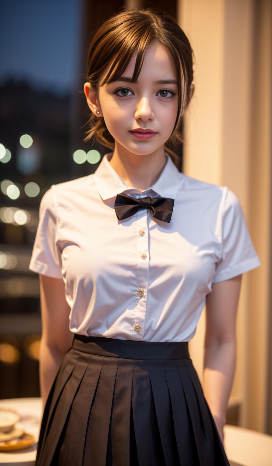 让人保护欲爆棚的女生图片,jk制服又甜又酷的元气少女