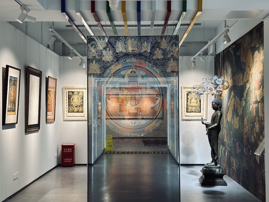 生肖唐卡欣赏,十二生肖本命佛唐卡小尺寸