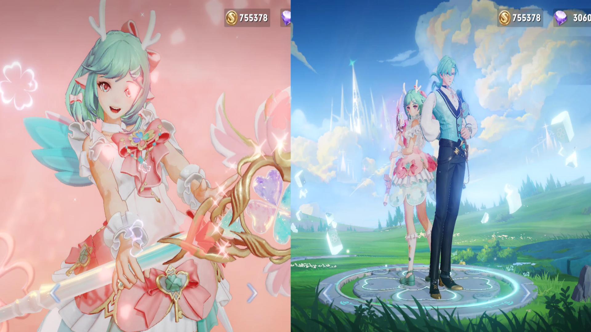 王者荣耀双兰组合情人节限定皮肤,王者荣耀双兰情人节限定皮肤测评