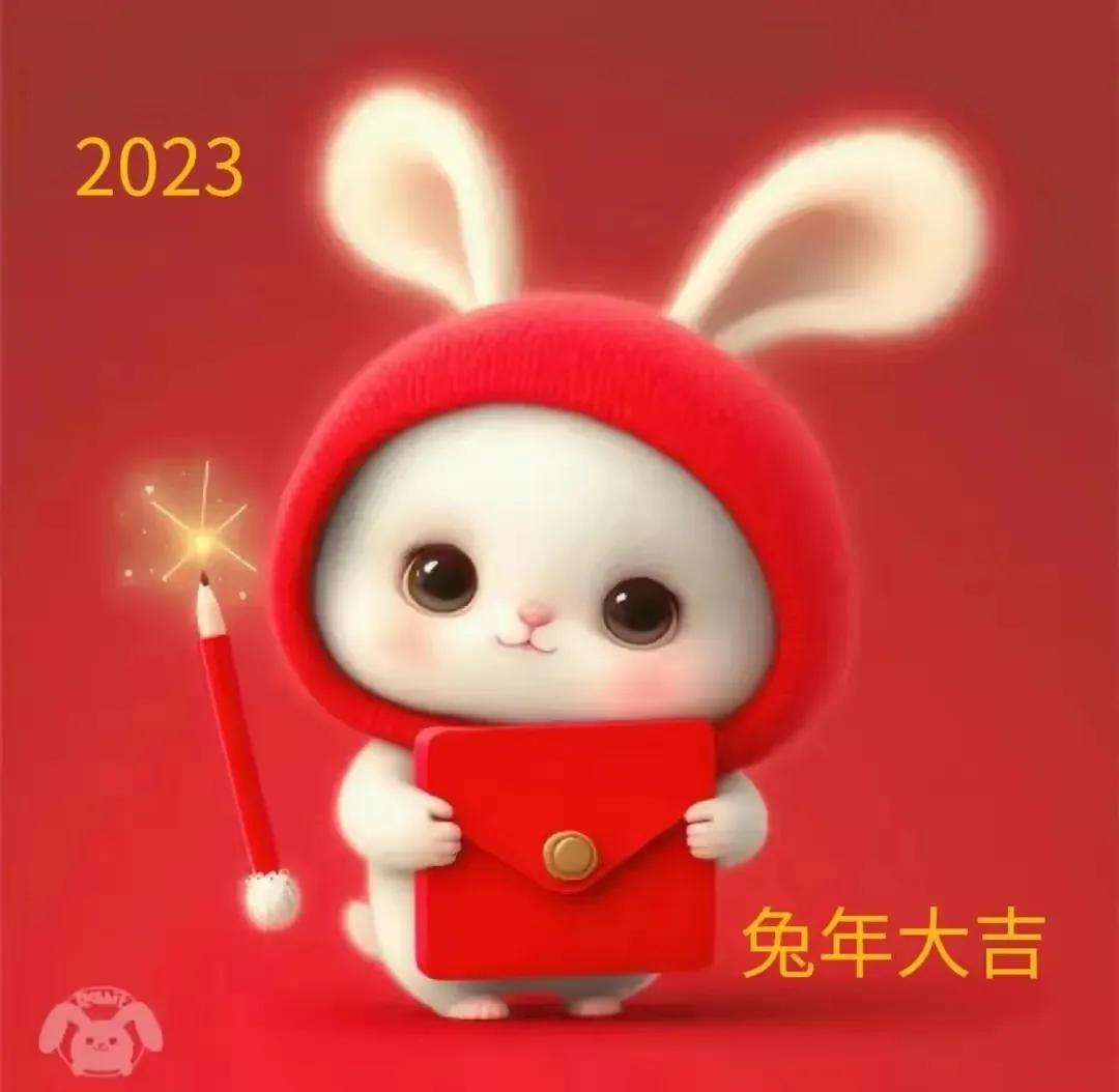 新年头像兔年2023唯美,2023年兔年头像图片卡通可爱