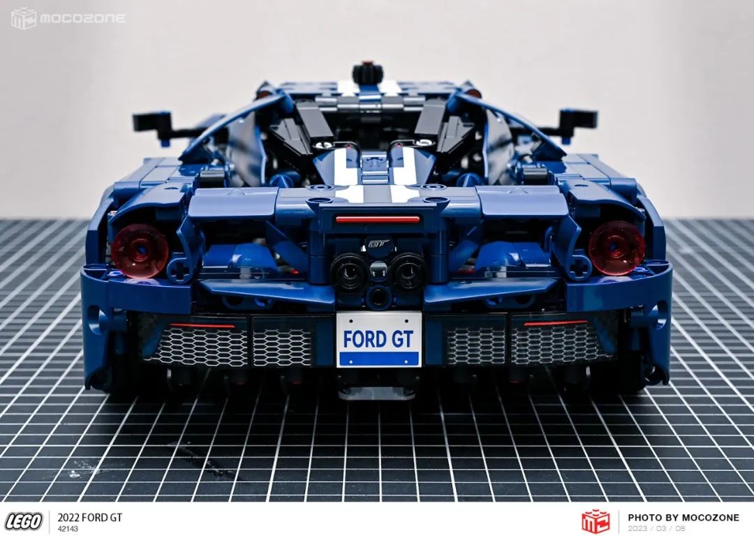 乐高积木福特gt跑车,福特gt2022