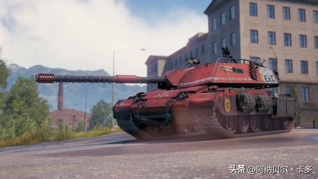 WOT丨非要430元买*绑捆**包才行！野牛3D风格“欧若拉”大图展示