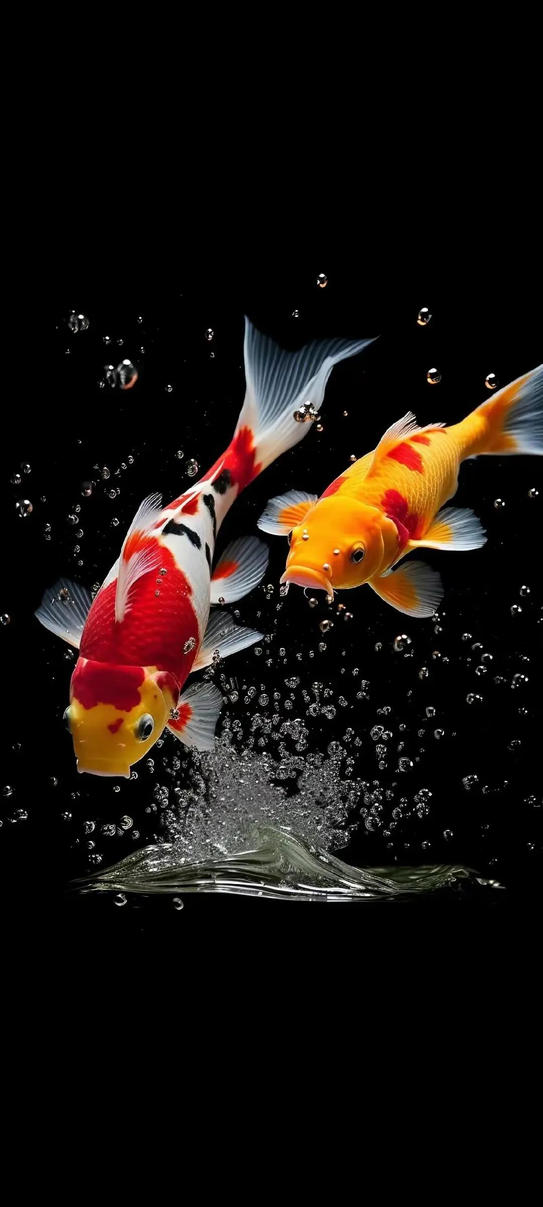 多姿多彩锦鲤图片,锦鲤鱼的照片大全大图可爱