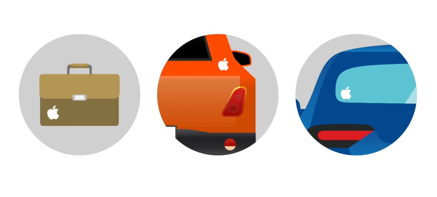 苹果送的苹果标贴纸有什么用,苹果产品中的贴纸是做什么用的