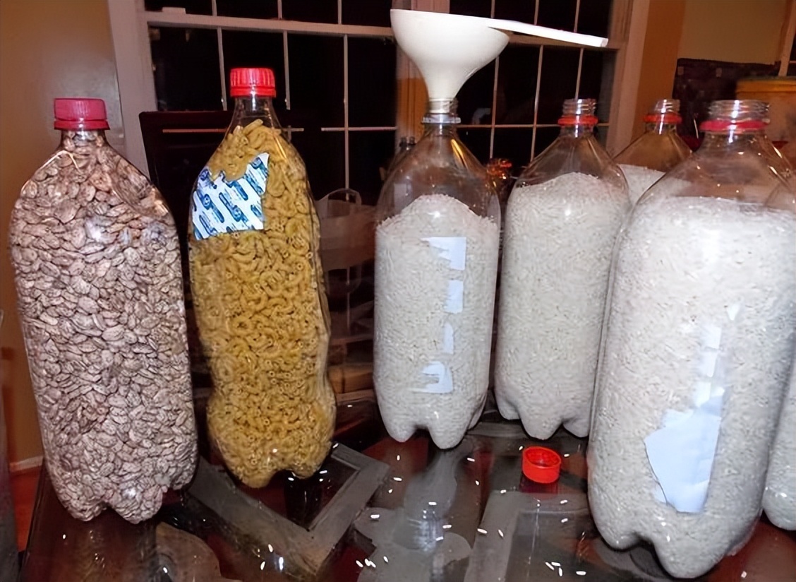 创意折叠花盆灯,洗洁精瓶做花盆小花瓶