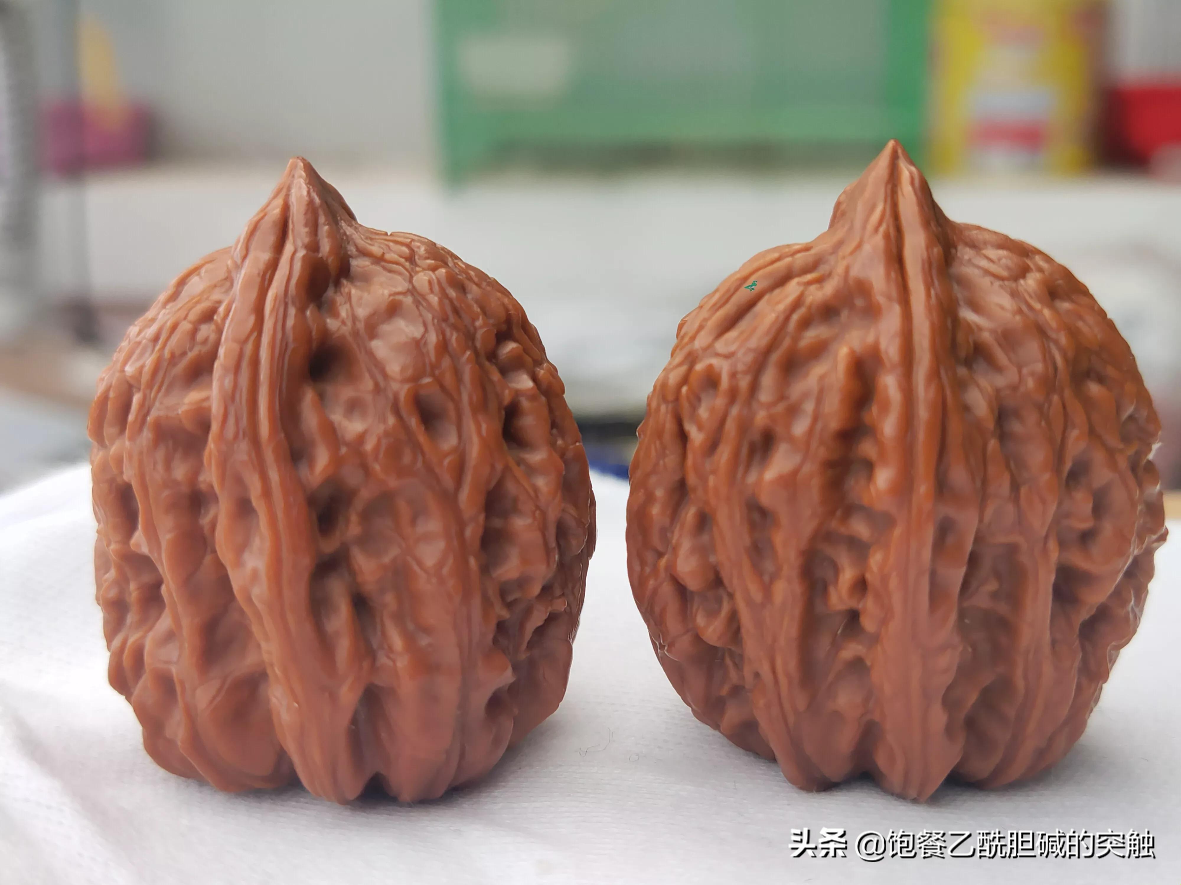 赤龙鸡心文玩核桃,文玩核桃赤龙是什么品种