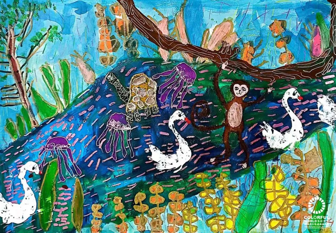 多彩世界国际青少年绘画邀请展,多彩世界绘画征集活动教程