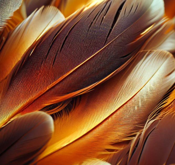 美轮美奂的羽毛艺术，帕拉卡斯的羽毛制品，鸟羽编织的华美世界