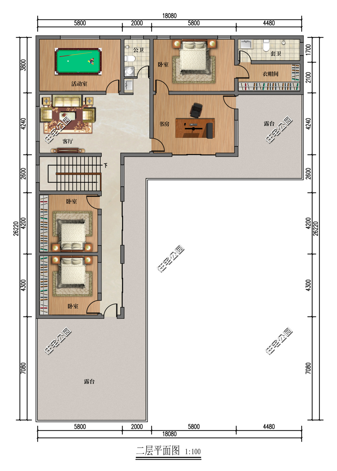 25平方苏式小院景观,143平米中式轻奢小院