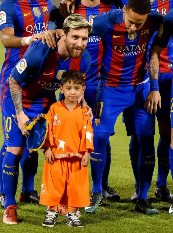 梅西为阿富汗小球迷圆梦,阿富汗小球迷梅西