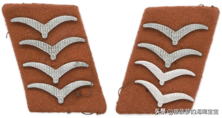 二战德国将军军衔图案,二战德国突击队队长军衔