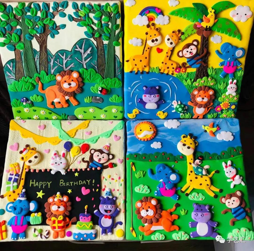 粘土手工让人想不到的超级作品,粘土手工100种简单合集