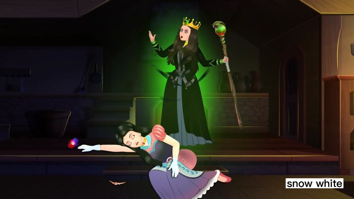 格林童话白雪公主英文阅读,白雪公主格林童话国语版