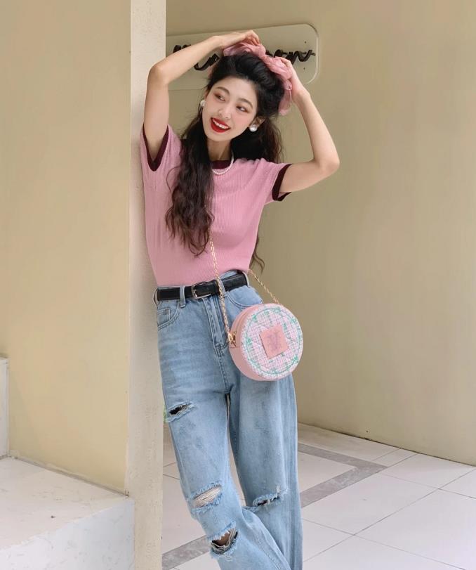 今夏穿蓝色衣服,今夏流行穿蓝粉时髦又高级