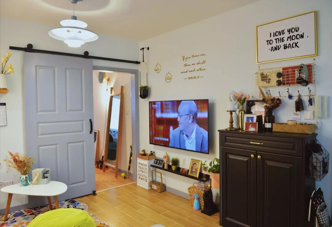 杭州女主晒38㎡小宅，干净又治愈，被邻居夸赞像样板间，太美了
