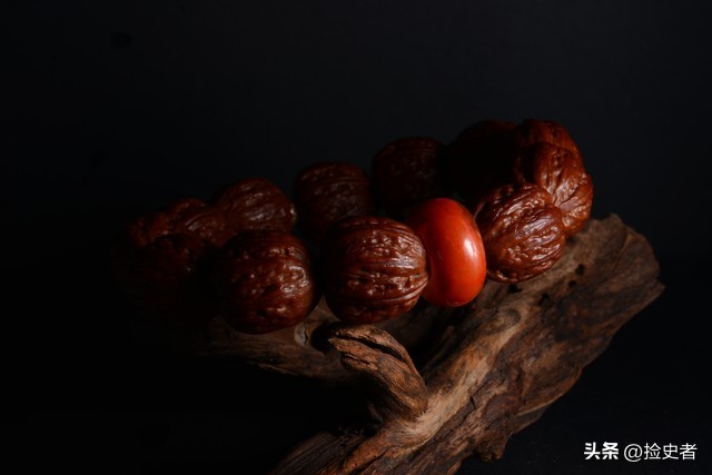 文玩手串凤眼菩提0.5,文玩历史悠久