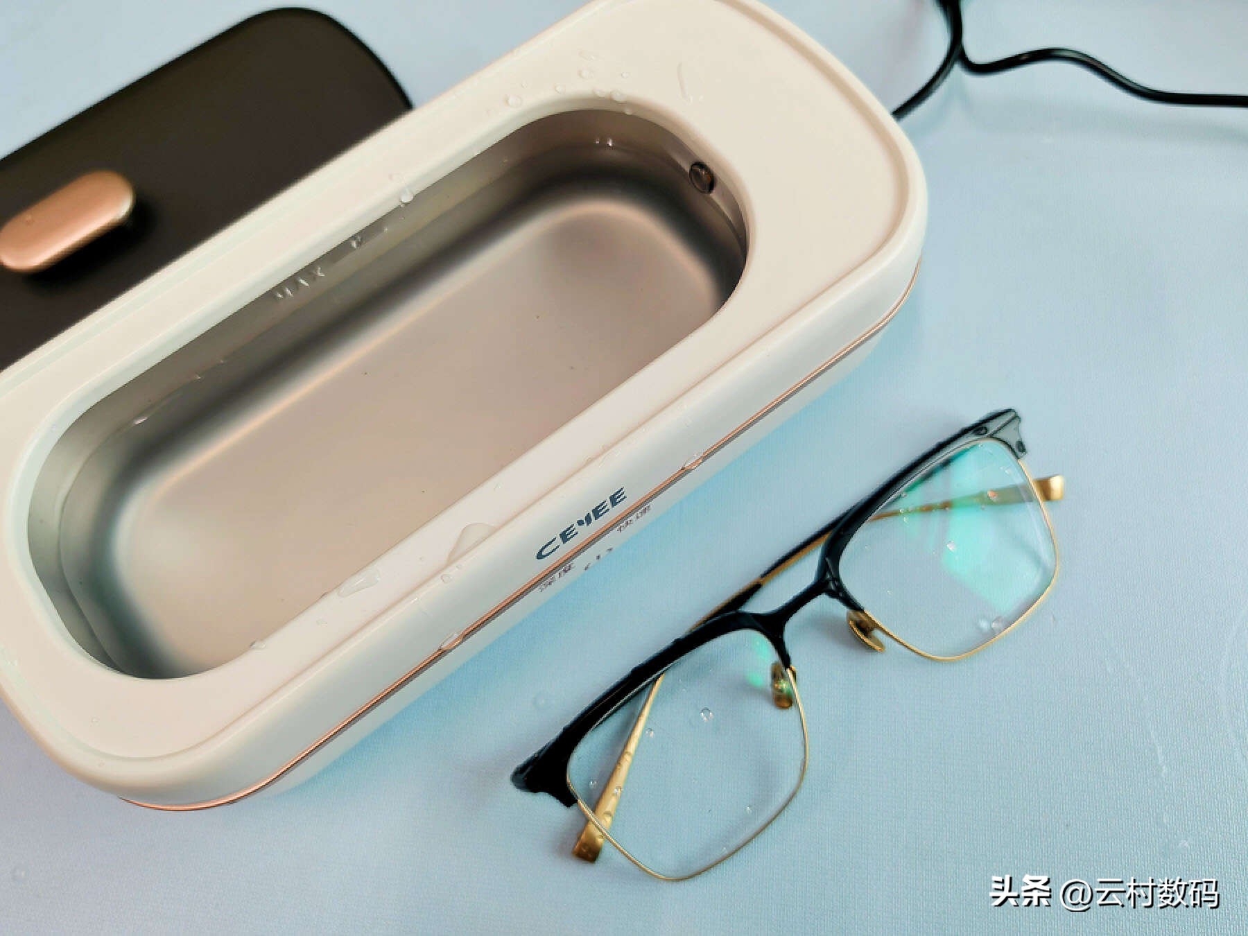 清洗+消毒，小物件的清洗何必再找服务，希亦超声波清洗机上手