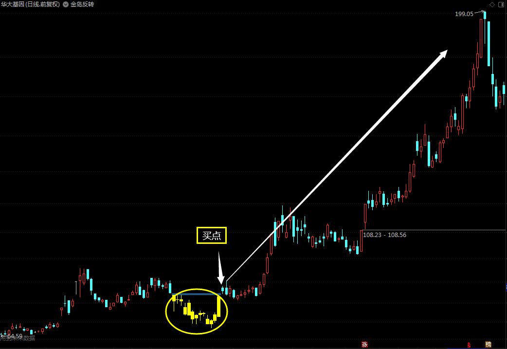 指标捕捉大盘热点,金岛反转指标
