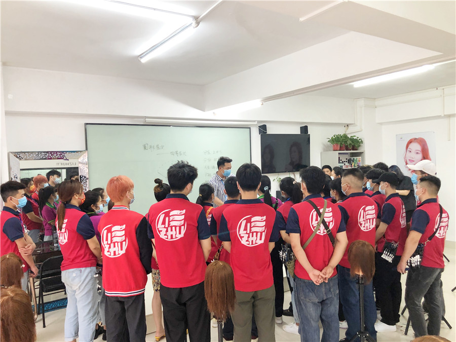 广州美发培训学校剪发教程,美发修剪视频教程大全