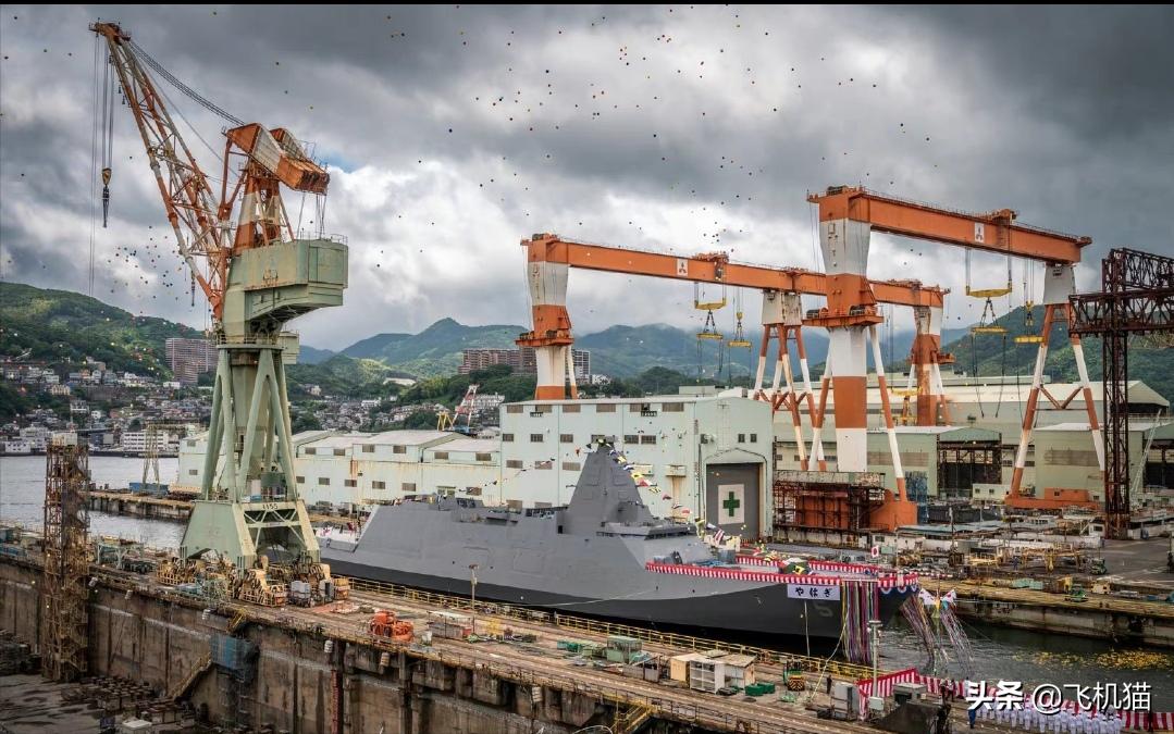 日本最上级护卫舰下水,日本下水最上级护卫舰