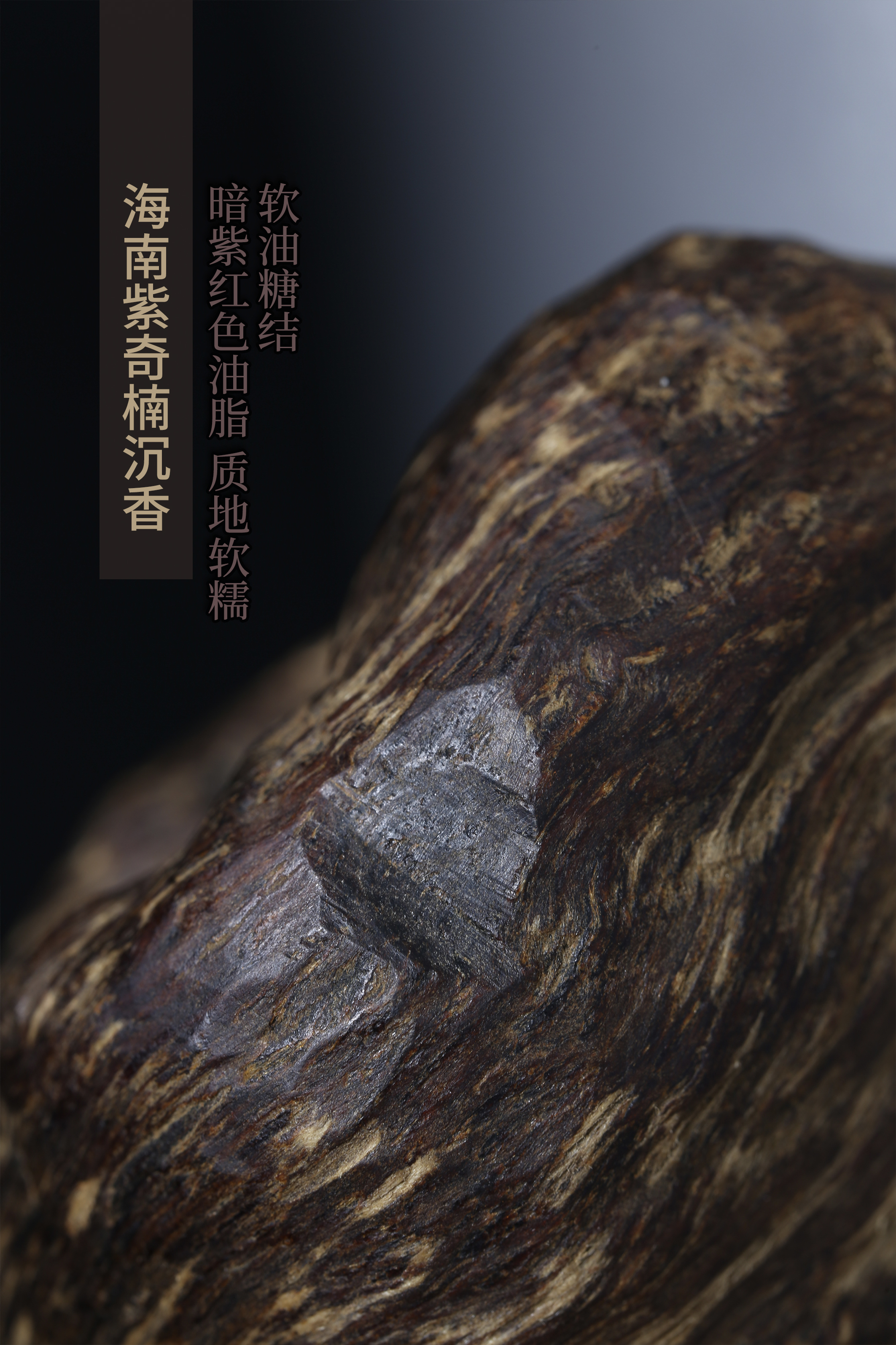 越南黑奇楠沉香微距,奇楠沉香的收藏方法