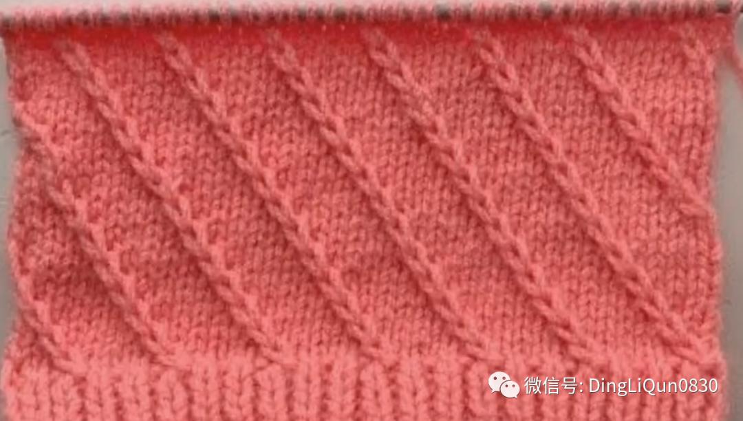 500个毛衣花样完整大平针版,毛衣华夫针花型图案大全