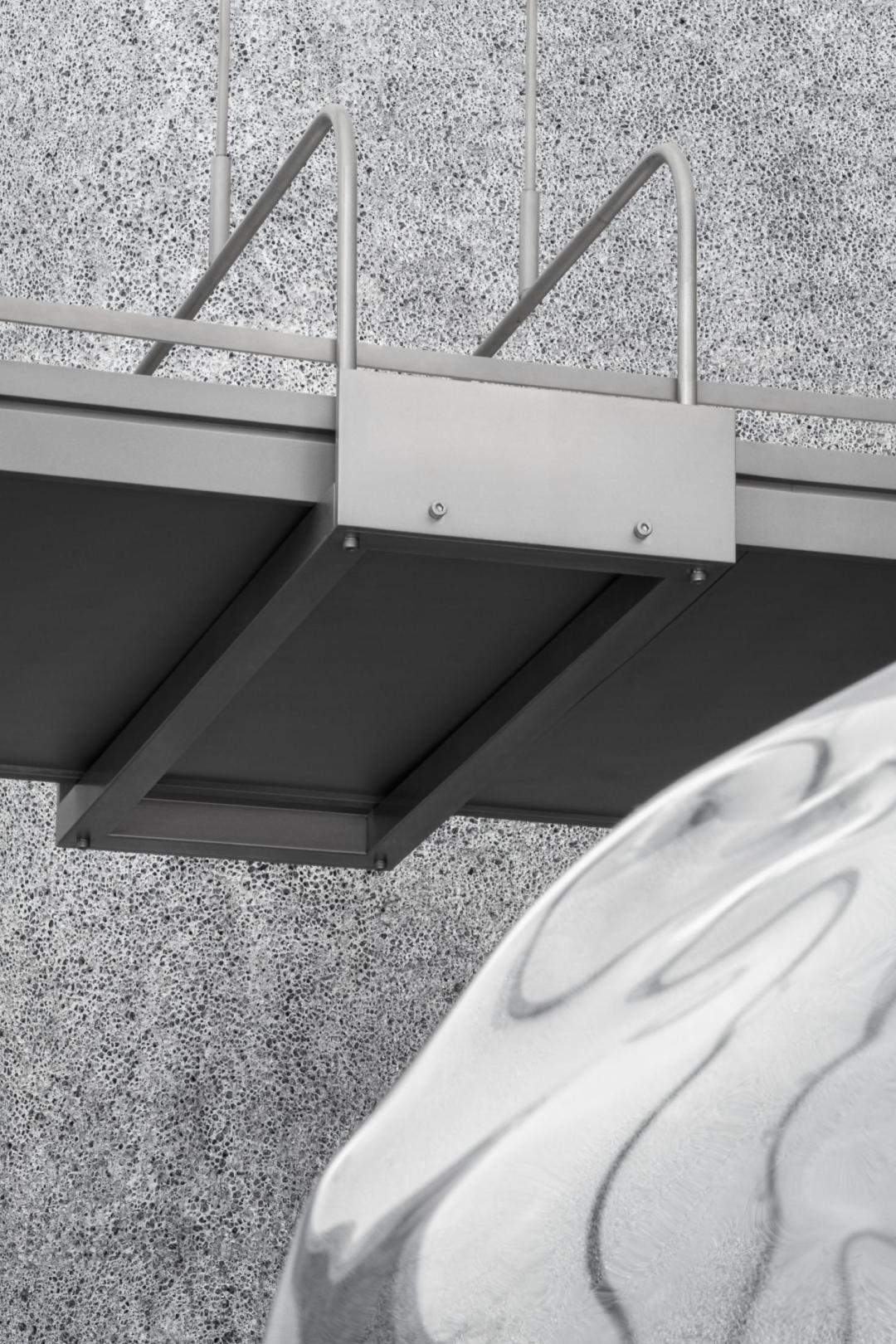 泡沫铝夜间效果图片,泡沫铝透光效果图