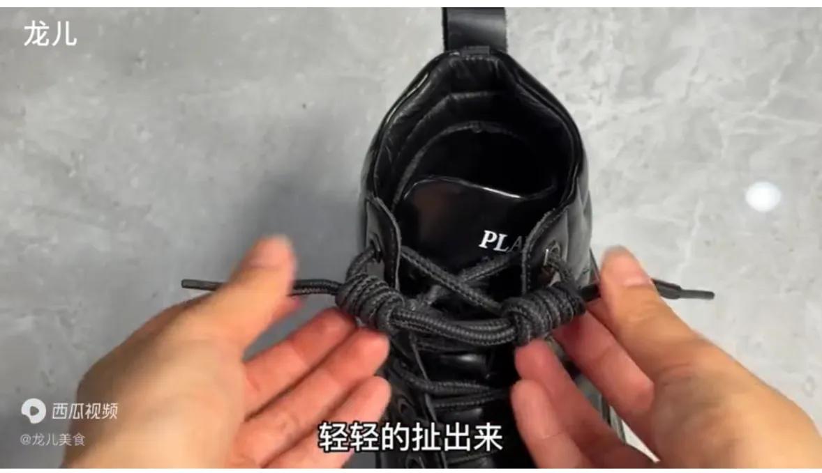 鞋带不容易松的系法图解视频,鞋带怎么系又不松又好看又简单