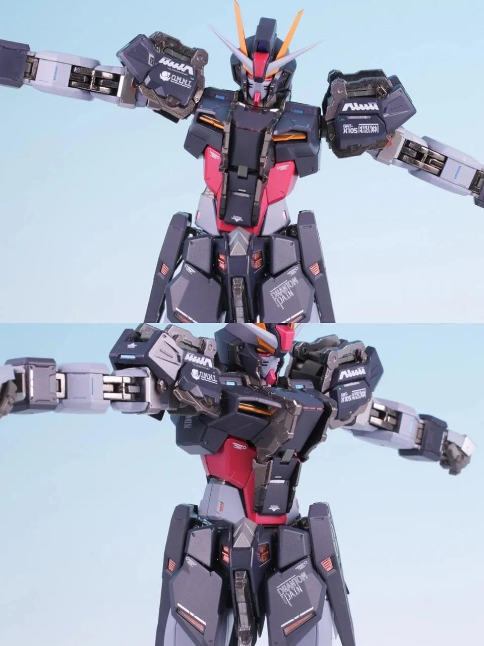 高达mg漆黑强袭测评,高达robot魂评测强袭