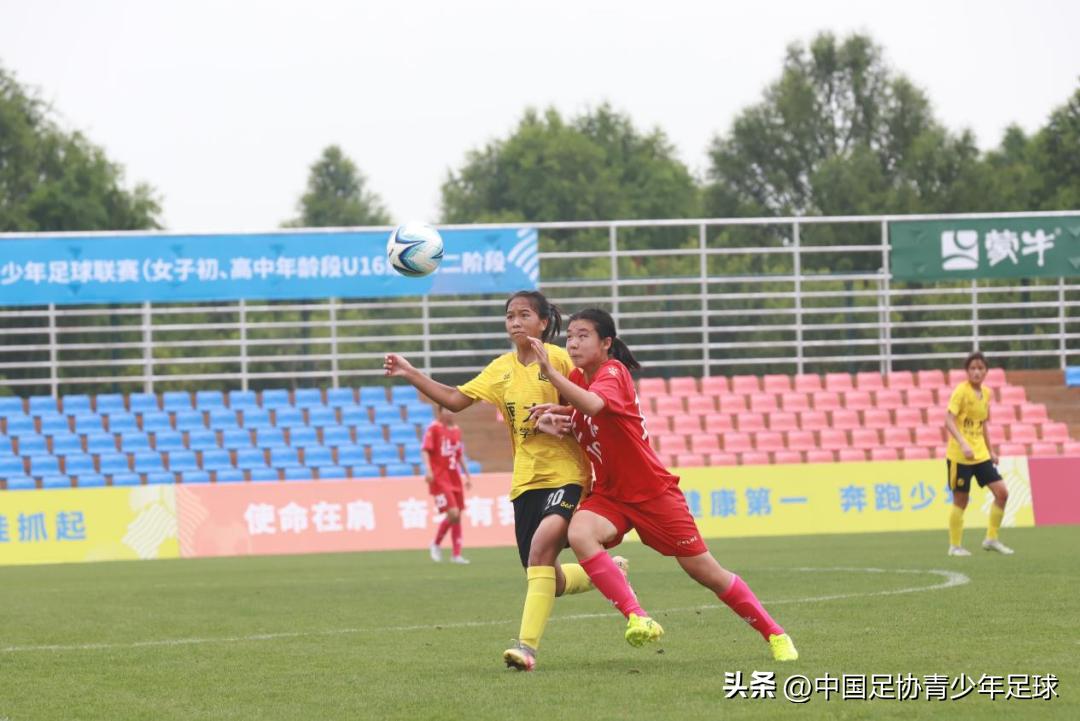 2023全国女子青少年联赛u16组成绩,第二届中青赛u18女子组排名