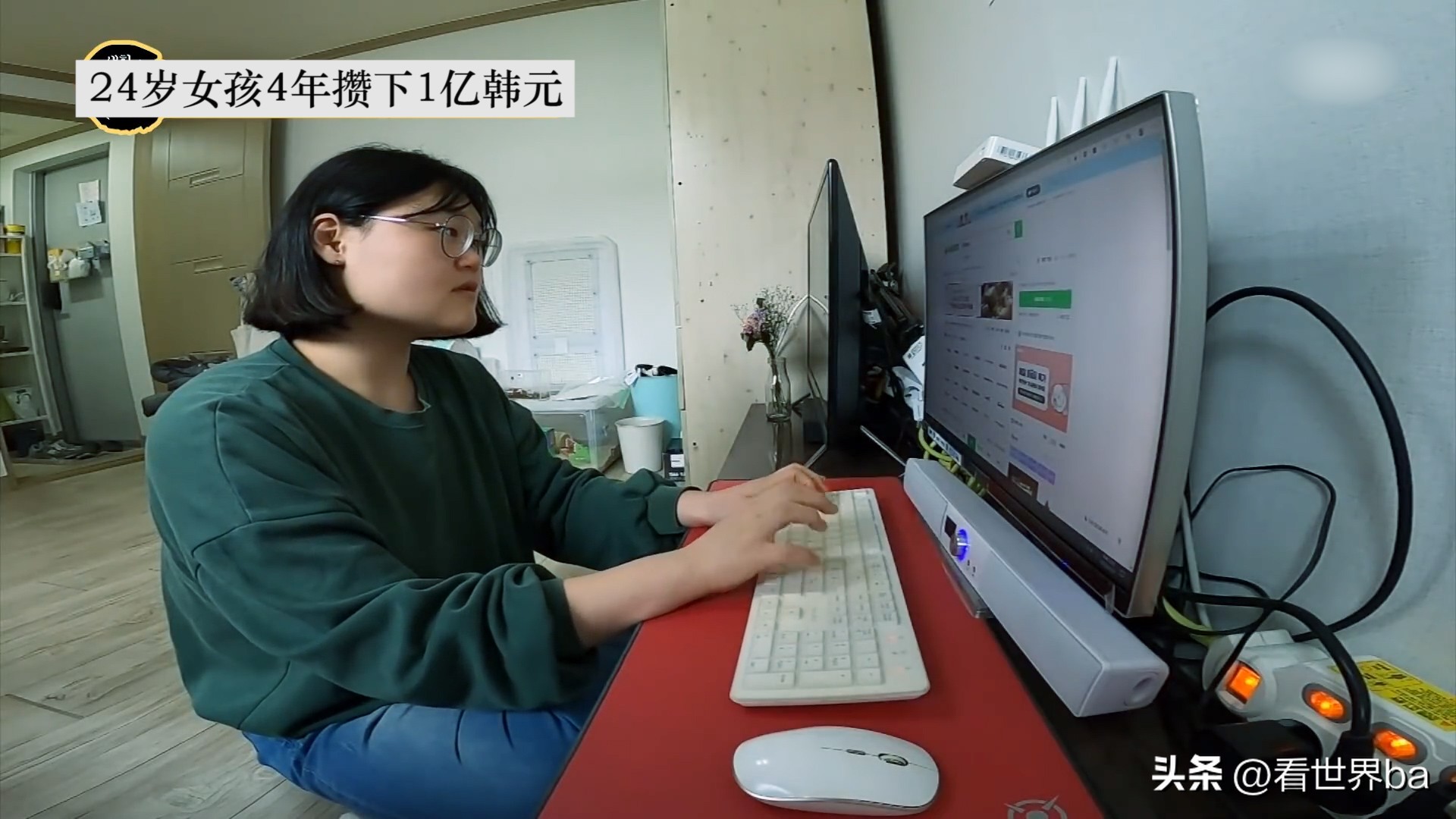 每月吃饭只花44元，24岁女孩4年存了一亿韩元，买下人生第一套房