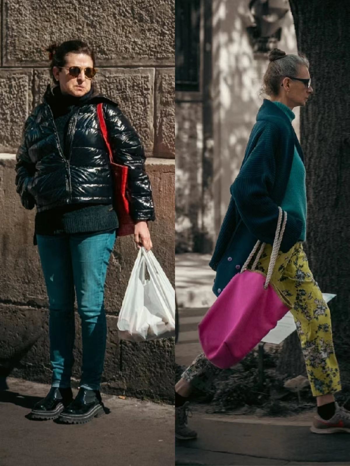 这才是巴黎奶奶“老得慢”的秘诀，裤子永远短一截，头发不乱