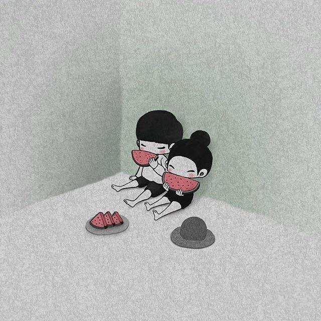 情侣秀恩爱的简单句子,雪中情侣浪漫唯美句子