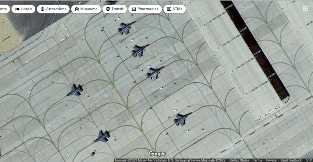 谷歌公布的俄罗斯军事设施图像,谷歌公开大量俄军基地卫星照