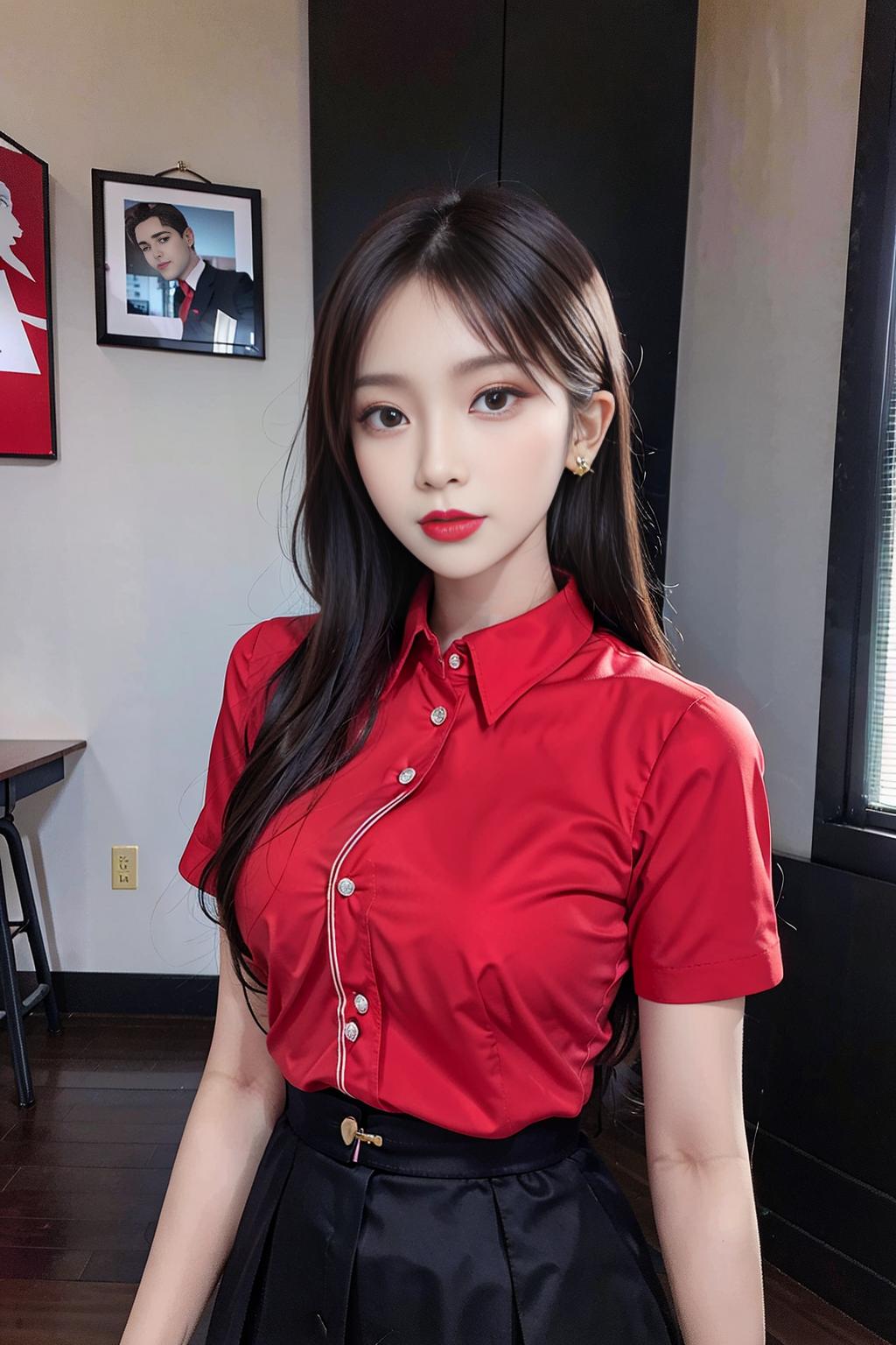 ai画百褶裙教程,ai绘画绝美服装